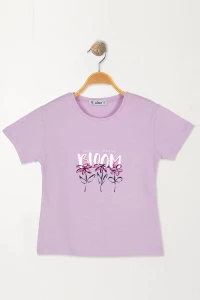 2-5 Yaş Çocuk Tişört Lila - 5250174.1576.