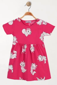 1-4 Yaş Çocuk Elbise Fuşya - 5250190.1576.