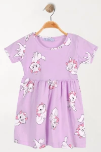 1-4 Yaş Çocuk Elbise Lila - 5250190.1576.
