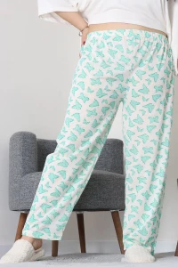 Büyük Beden Süprem Pijama Altı Yeşil - 55011.1567.