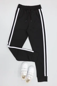 8-16 Yaş Dalgıç Eşofman Altı Siyah - 55036.2066.