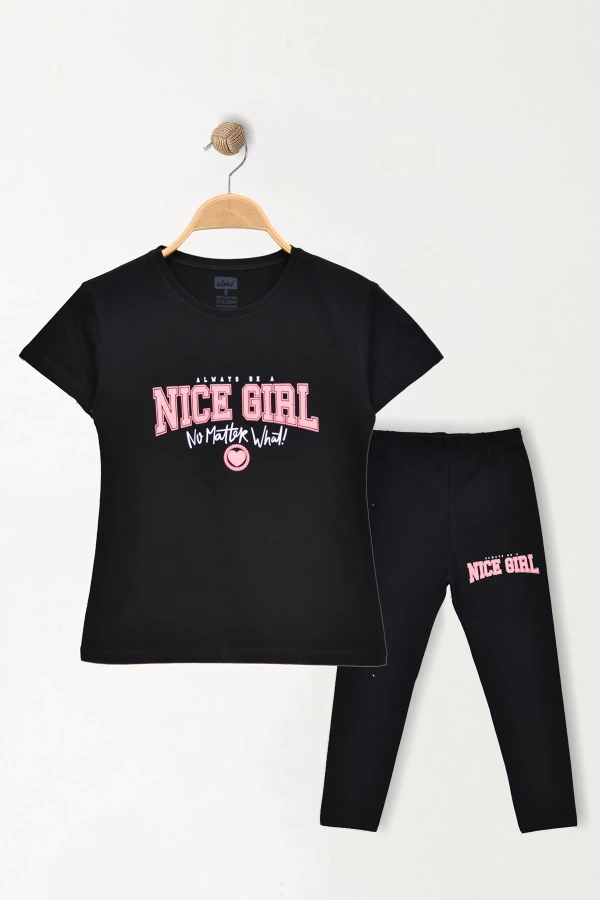 8-12 Yaş Çocuk Takım Siyah - 724137.1576.