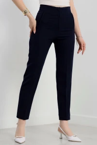 Zra Krep Havuç Pantolon Lacivert - 90129.1920.