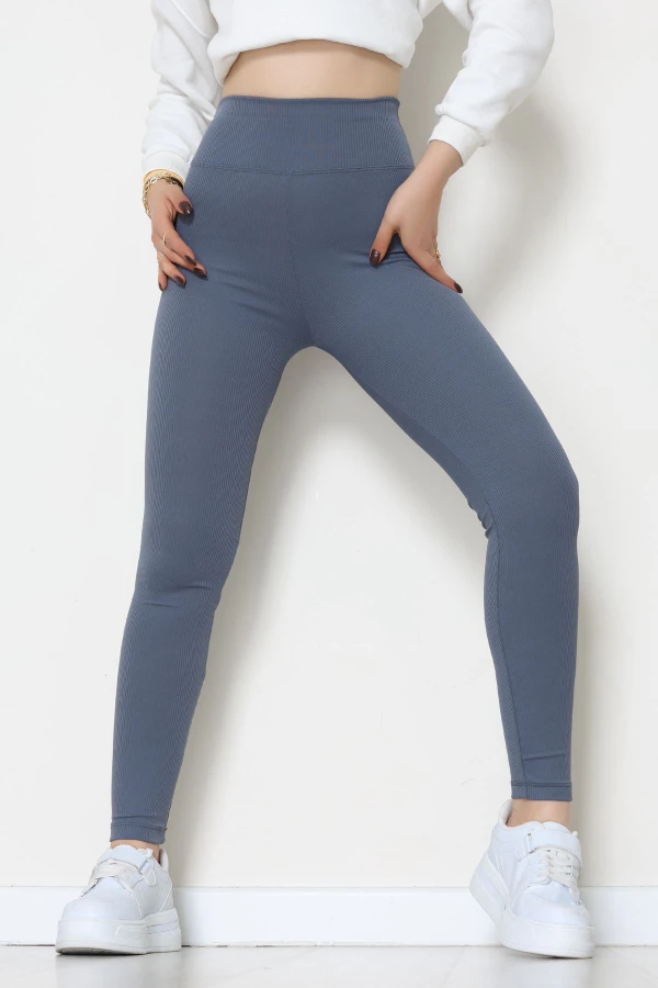 Fitilli Tayt Füme - 10751.1098.