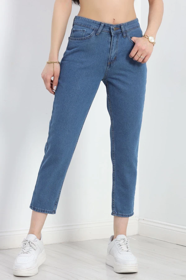 Mom Kot Pantolon Mavi - 19682.1778.