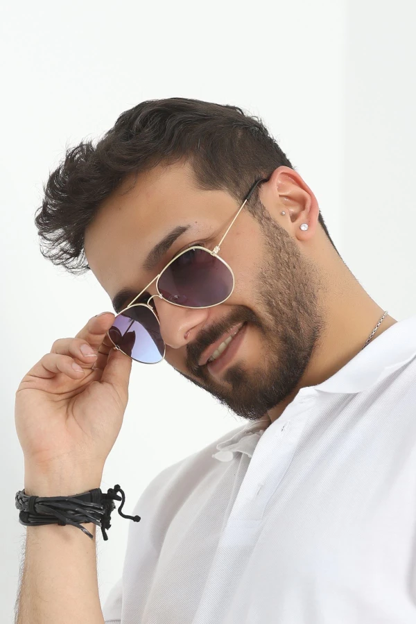 Erkek Güneş Gözlüğü Goldmavi - 30620.1724.