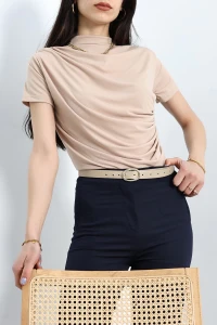 Drapeli Sandy Bluz Bej - 40236.1949.