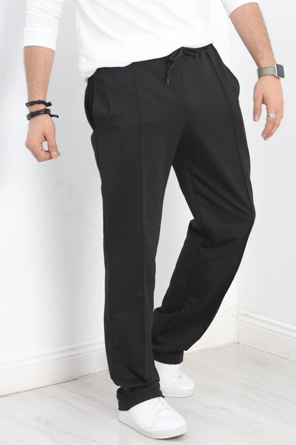 Çımalı Erkek Eşofman Altı Siyah - 50378.1938.