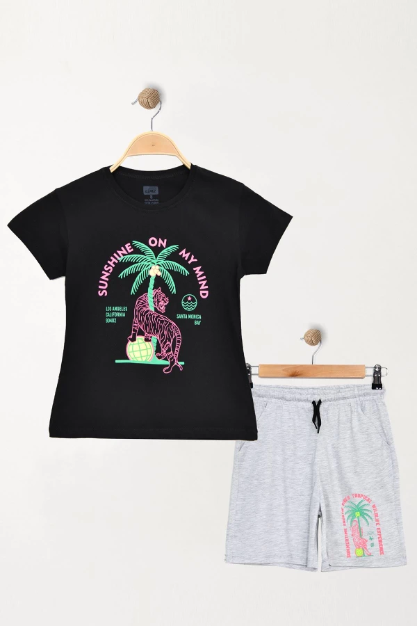 8-12 Yaş Çocuk Takım Siyah - 724102.1576.