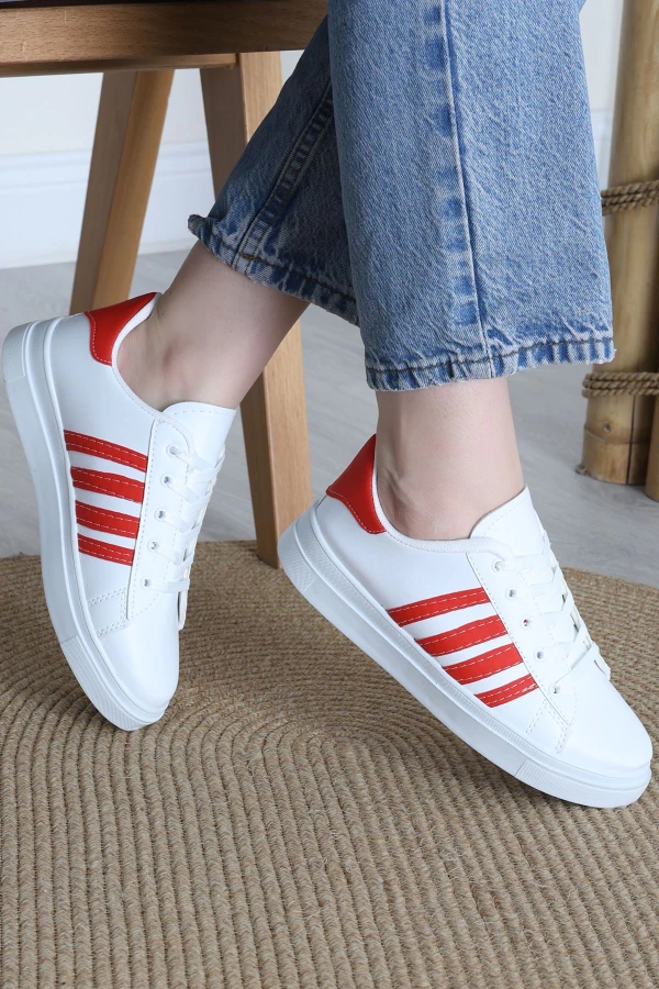 Günlük Ayakkabı Beyazkırmızı - 9151.264.
