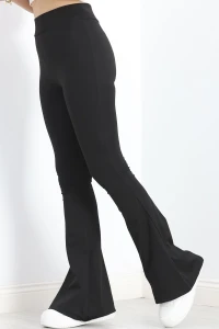 İspanyol Paça Tayt Siyah1 - 9279.1098.