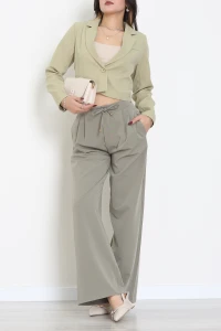 Dabıl Kumaş Astarlı Blazer Ceket Çağla - 2137.1991.