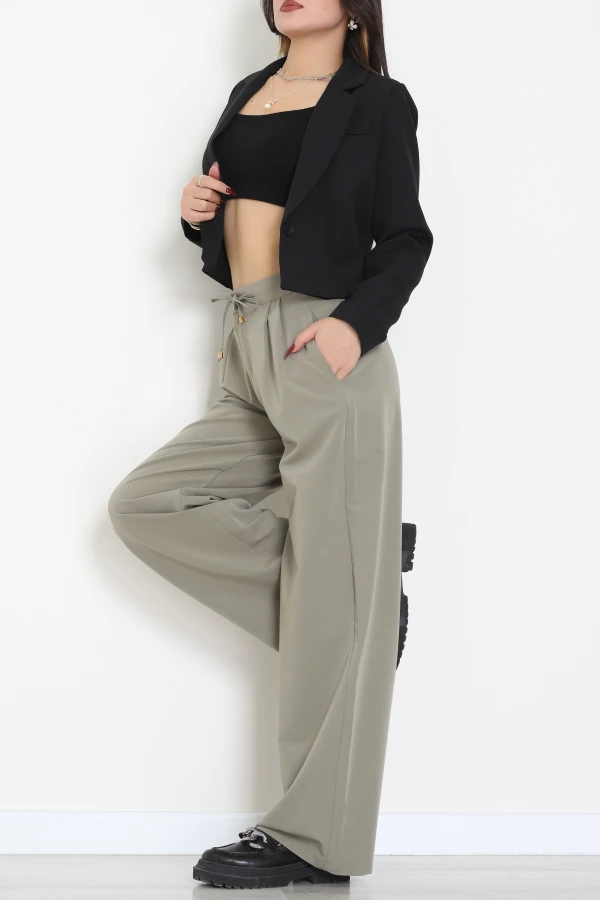 Dabıl Kumaş Astarlı Blazer Ceket Siyah - 2137.1991.