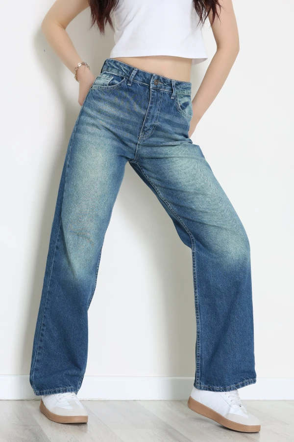 Palazzo Kot Pantolon Yeşiltint - 31904.1566.