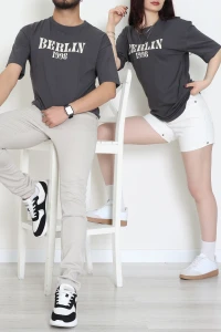 Kompakt Penye Unisex Tişört Antibej - 55064.1872.