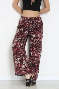 Desenli Dokuma Pantolon Narçiçeği - 12333.1095.