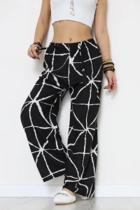 Desenli Dokuma Pantolon Siyahçizgi - 12333.1095.