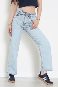 Straight Kot Pantolon Buzmavi - 31822.2059.