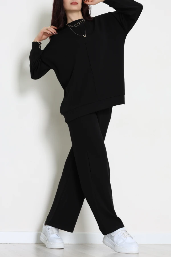 Modal Kumaş İkili Takım Siyah - 52231.2132.