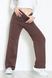 3 İp Şardonsuz Eşofman Altı Kahve - 52136.1878.