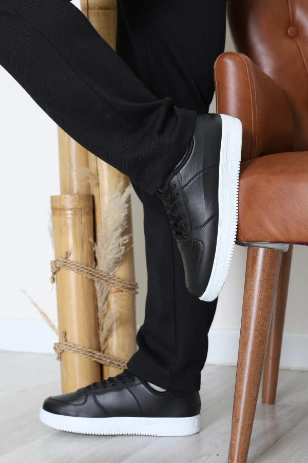 Erkek Spor Ayakkabı Siyahbeyaz - 31677.264.