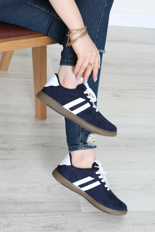 Süet Spor Ayakkabı Lacibeyaz - 31839.264.