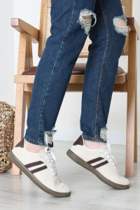 Süet Spor Ayakkabı Bejkahve - 31839.264.