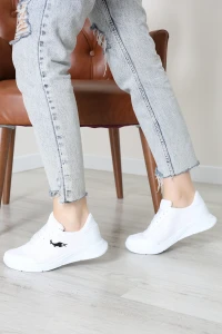 Baskılı Spor Ayakkabı Beyaz - 31911.264.