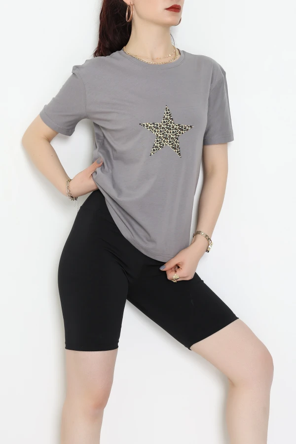 Suprem Baskılı Tişört Boyalıgri - 31885.1878.