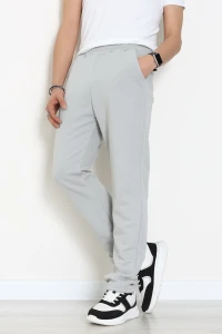 3 İplik Şardonsuz Erkek Eşofman Altı Koyugri - 42818.1878.