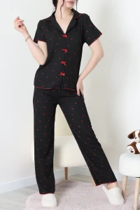 Bürümcük Fiyonklu Pijama Takımı Küçükkalp - 159.1287.