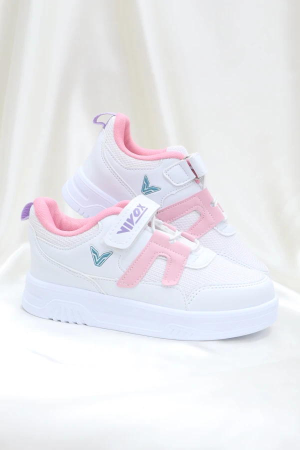 Çocuk Spor Ayakkabı Beyazpembe - 32359.264.