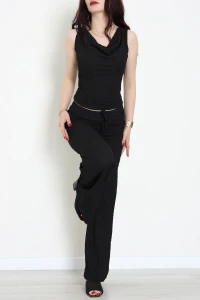 Bubble Kumaş İkili Takım Siyah - 55068.1567.