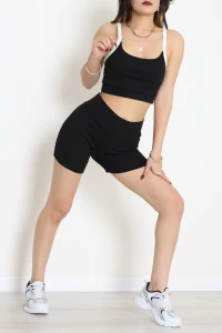 Atlet-Şort İkili Takım Siyah - 71046.1748.