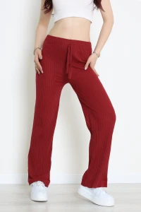 Bağcıklı Kaşkorse Pantolon Bordo - 71068.1748.