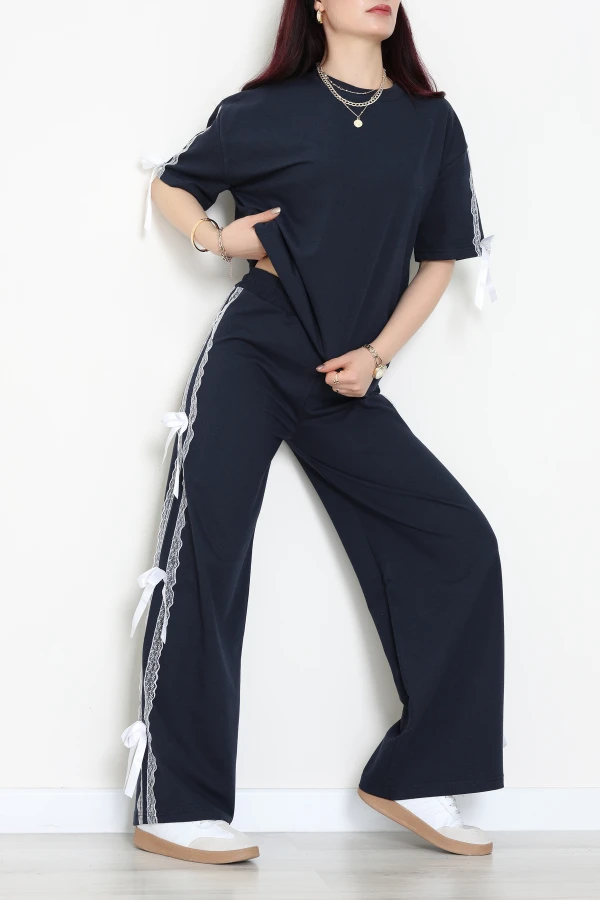 Dantel Şeritli Eşofman Takımı Laci - 52213.1857.