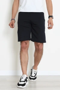 2 İplik Gizli Cepli Erkek Şort Lacivert - 71082.2066.