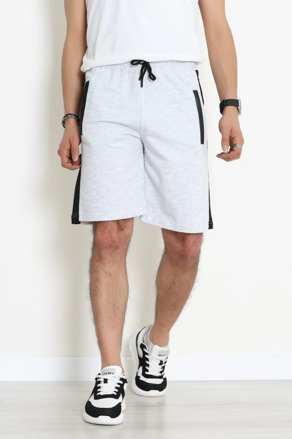 2 İplik Yan Bantlı Erkek Şort Grimelanj - 71083.2066.