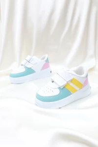 Işıklı Çocuk Spor Ayakkabı Beyazsarı - 32010.264.