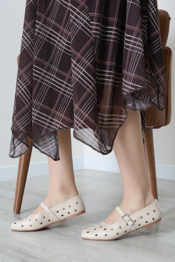 Babet Ayakkabı Bej - 32373.1932.