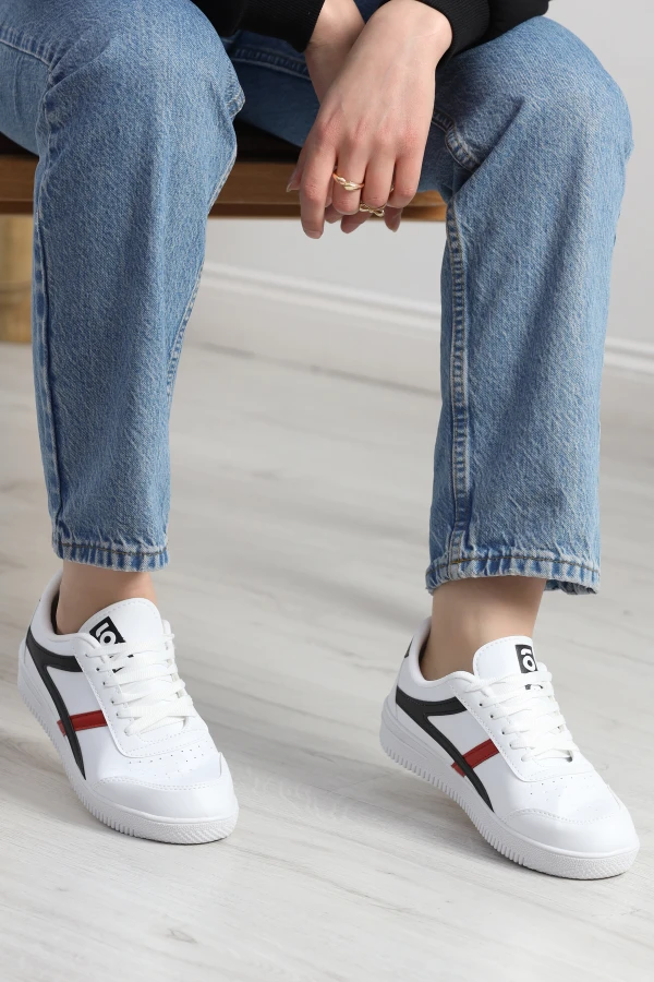 Günlük Spor Ayakkabı Beyazsiyah - 40133.264.