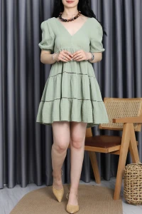 Müslin Elbise Haki - 41569.308.