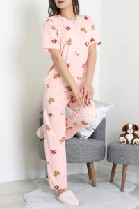 Milan Alt Üst Aynı Pijama Takımı Pudra - 792.1287.
