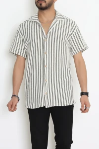 Jakar Örme Çizgili Erkek Gömlek Hakiçizgi - 71098.1947.