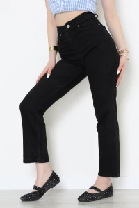 Straight Kot Pantolon Siyah - 31822.2059.