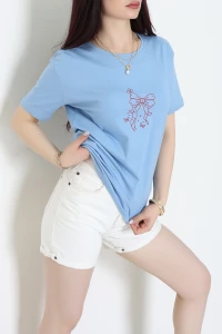 Suprem Baskılı Tişört Bebemavi - 31884.1878.