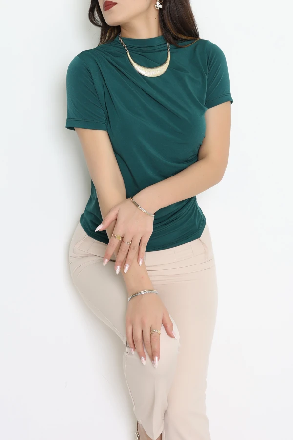 Drapeli Sandy Bluz Zümrüt - 40289.1949.