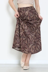 Ekose Etek Kahvedesenli - 4145.1247.