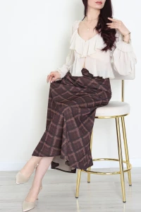 Ekose Etek Kahverengi - 4145.1247.