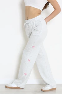 Kristal Kumaş Kurdeleli Eşofman Altı Karmelanj - 42927.102.